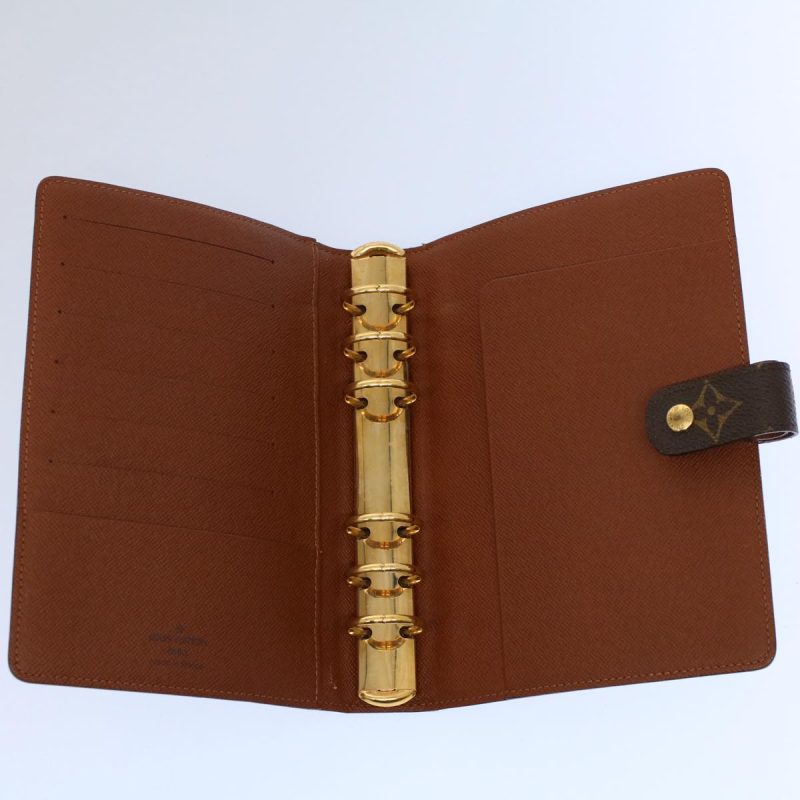 Louis Vuitton Monogram Agenda MM Day Planner Cover R20105  50297 - Image 8