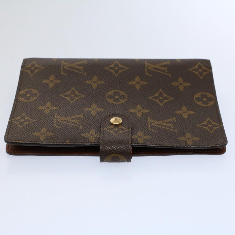 Louis Vuitton Monogram Agenda MM Day Planner Cover R20105  50297 - Image 4