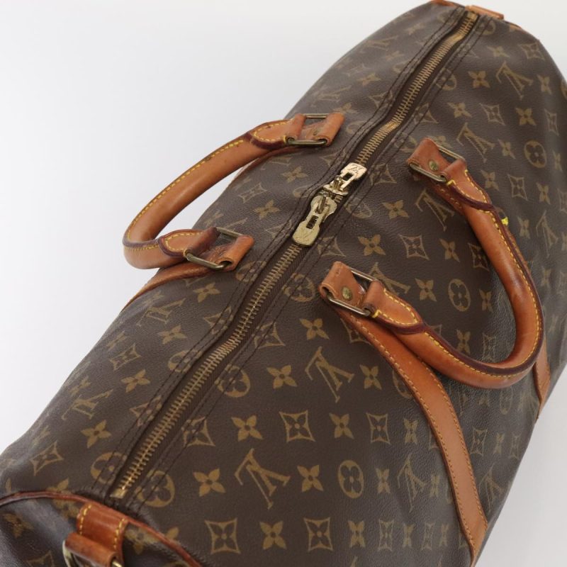 Louis Vuitton Monogram Keepall Bandouliere 50 Boston Bag M41416  51396 - Image 6