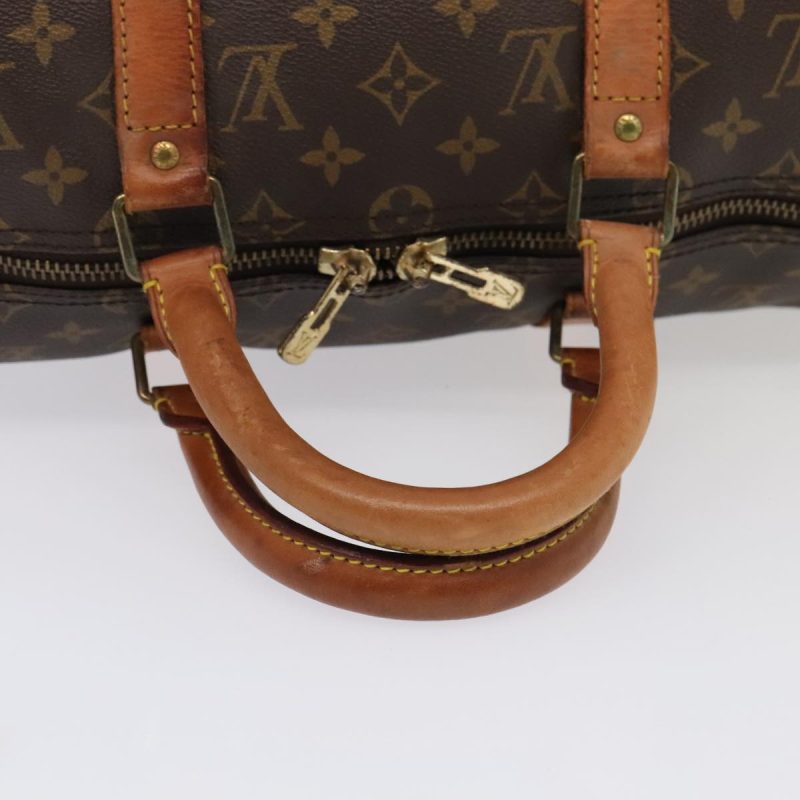 Louis Vuitton Monogram Keepall Bandouliere 50 Boston Bag M41416  51396 - Image 7