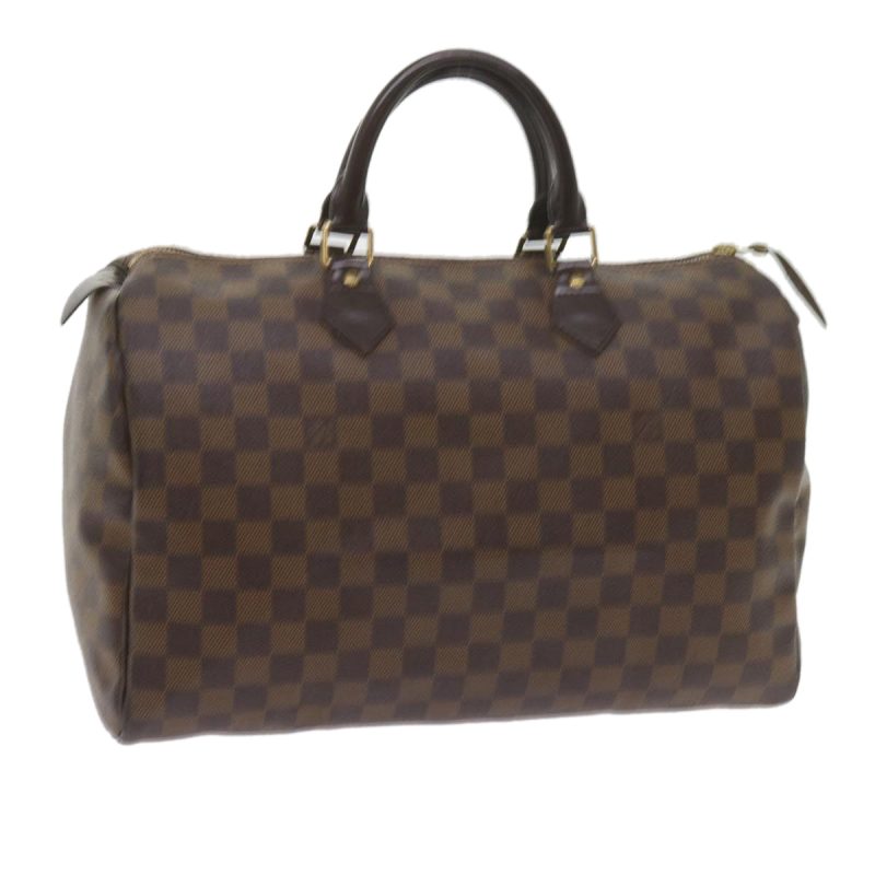 Louis Vuitton Damier Ebene Speedy 35 Hand Bag N41363  53620