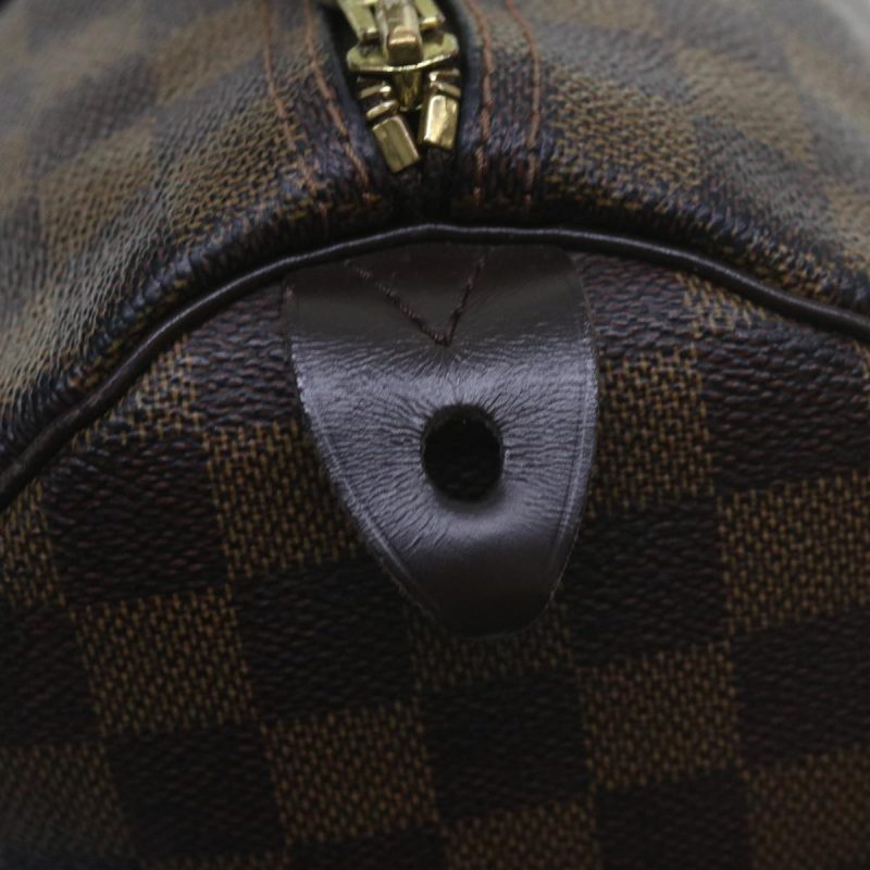 Louis Vuitton Damier Ebene Speedy 35 Hand Bag N41363  53620 - Image 9
