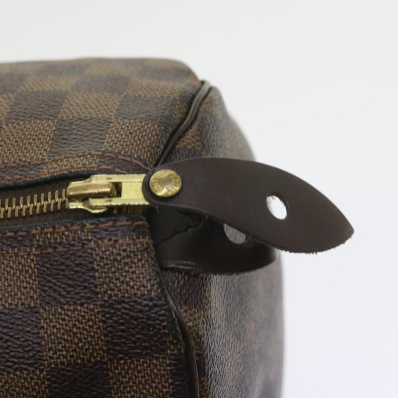 Louis Vuitton Damier Ebene Speedy 35 Hand Bag N41363  53620 - Image 10