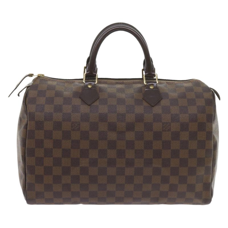 Louis Vuitton Damier Ebene Speedy 35 Hand Bag N41363  53620 - Image 2