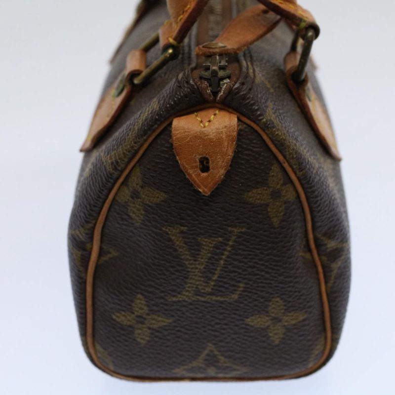 Louis Vuitton Monogram Mini Speedy Hand Bag Vintage M41534  55003 - Image 4