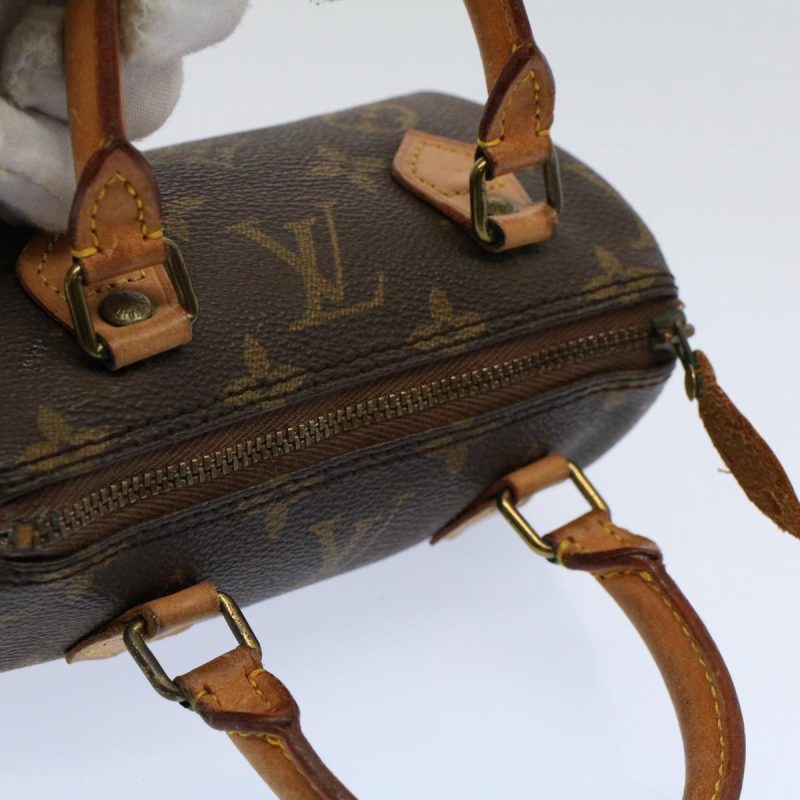 Louis Vuitton Monogram Mini Speedy Hand Bag Vintage M41534  55003 - Image 6