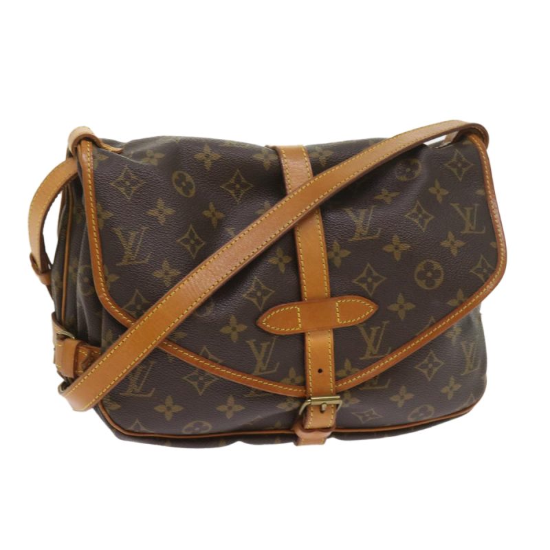 Louis Vuitton Monogram Saumur 30 Shoulder Bag M42256  56220