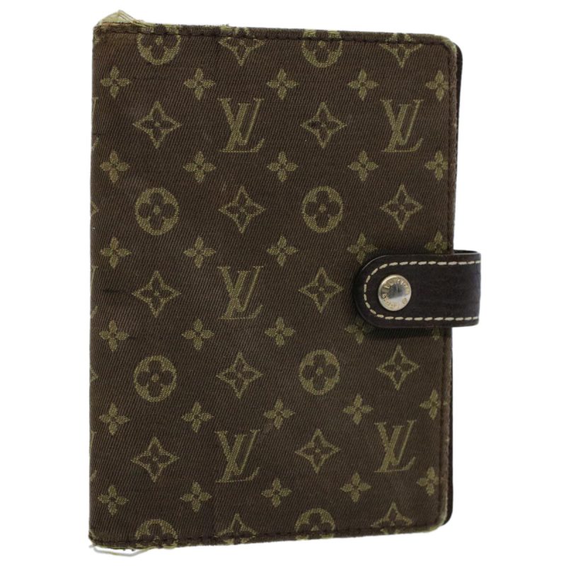 Louis Vuitton Mini Lin Agenda PM Day Planner Cover Ebene R20916  56792
