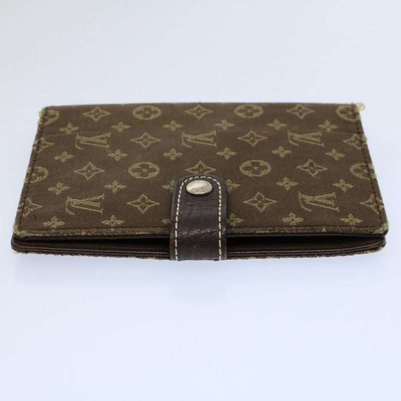 Louis Vuitton Mini Lin Agenda PM Day Planner Cover Ebene R20916  56792 - Image 4
