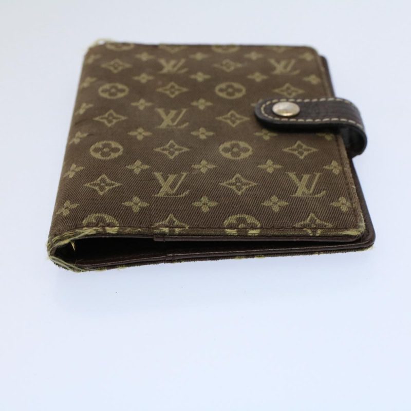 Louis Vuitton Mini Lin Agenda PM Day Planner Cover Ebene R20916  56792 - Image 6