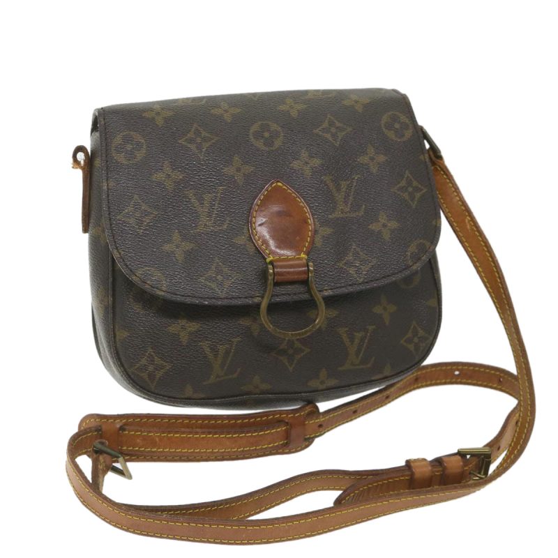 Louis Vuitton Monogram Saint Cloud MM Shoulder Bag M51243  56824