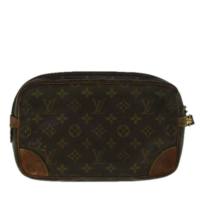 Louis Vuitton Monogram Marly Dragonne GM Clutch Bag M51825  56834 - Image 2