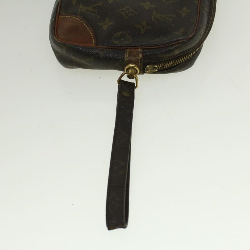 Louis Vuitton Monogram Marly Dragonne GM Clutch Bag M51825  56834 - Image 7