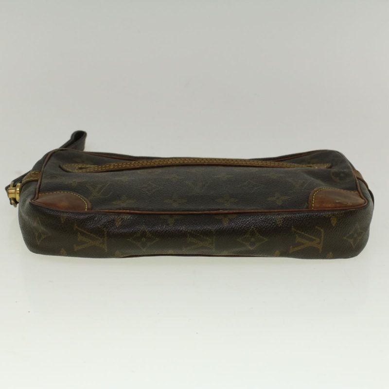 Louis Vuitton Monogram Marly Dragonne GM Clutch Bag M51825  56834 - Image 5