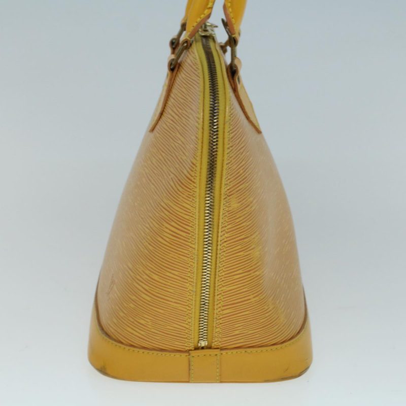 Louis Vuitton Epi Alma Hand Bag Tassili Yellow M52149  56859 - Image 4