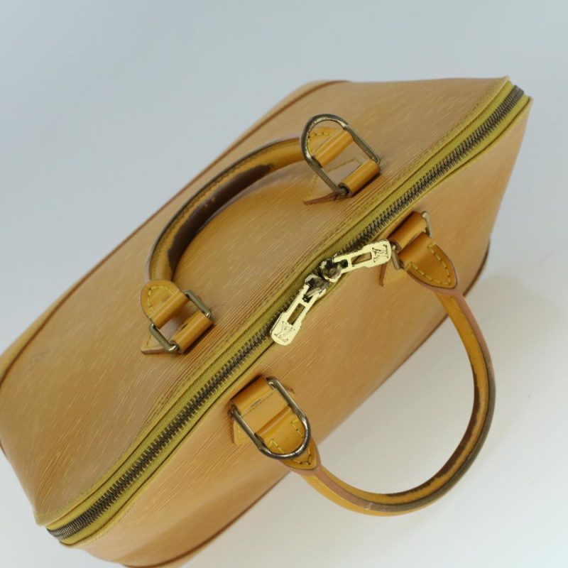 Louis Vuitton Epi Alma Hand Bag Tassili Yellow M52149  56859 - Image 6