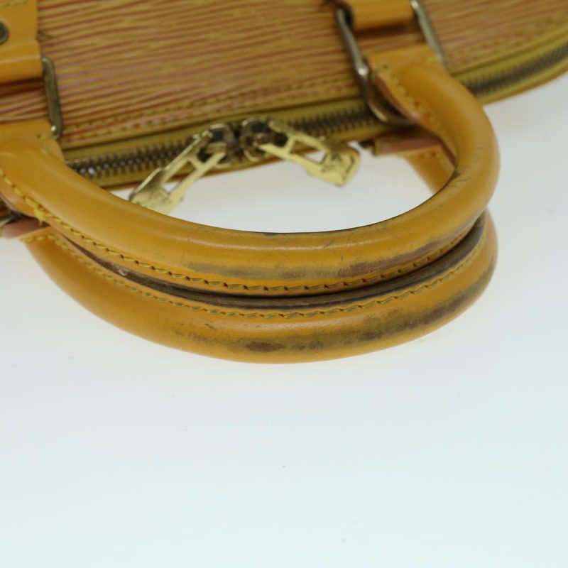 Louis Vuitton Epi Alma Hand Bag Tassili Yellow M52149  56859 - Image 7