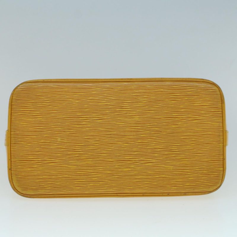 Louis Vuitton Epi Alma Hand Bag Tassili Yellow M52149  56859 - Image 5