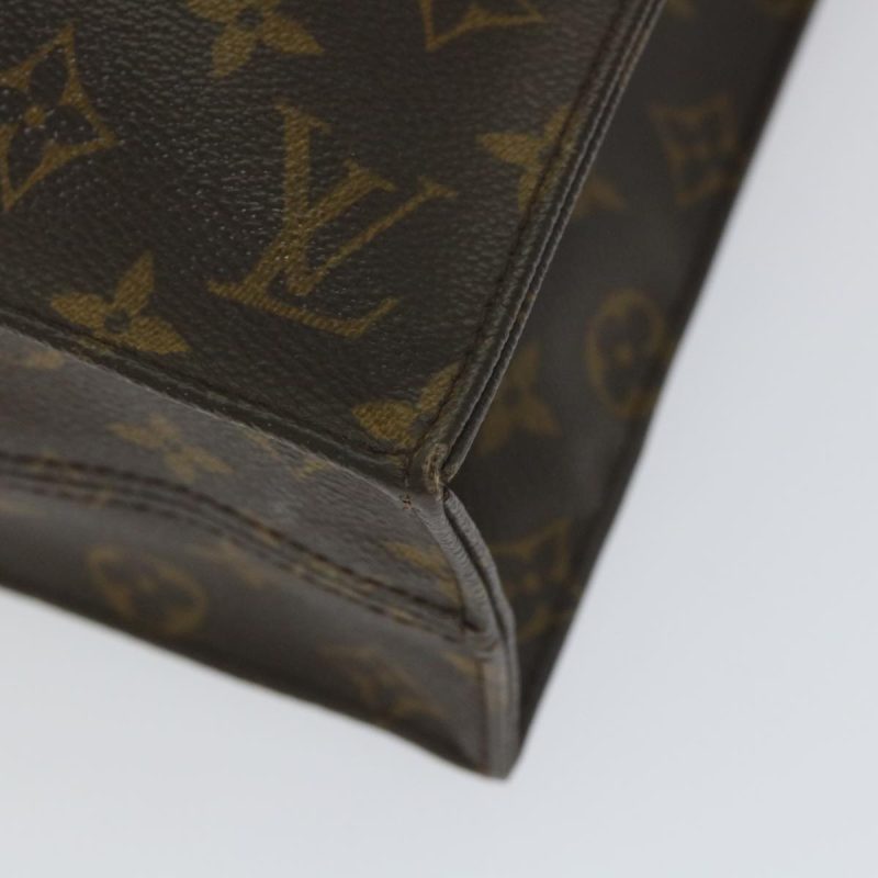 Louis Vuitton Monogram Sac Plat Hand Bag M51140  56866 - Image 9