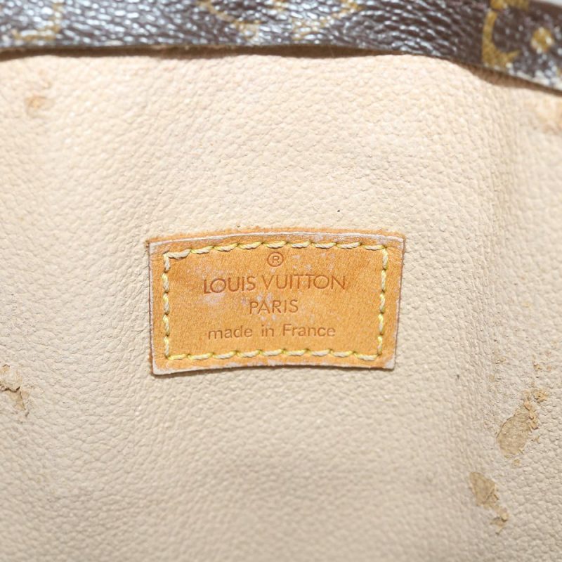 Louis Vuitton Monogram Sac Plat Hand Bag M51140  56866 - Image 10