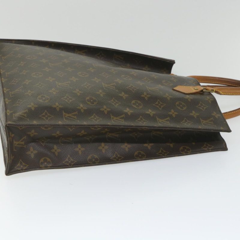 Louis Vuitton Monogram Sac Plat Hand Bag M51140  56866 - Image 3