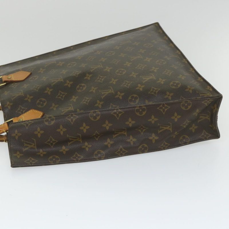Louis Vuitton Monogram Sac Plat Hand Bag M51140  56866 - Image 4