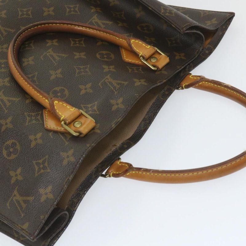 Louis Vuitton Monogram Sac Plat Hand Bag M51140  56866 - Image 6