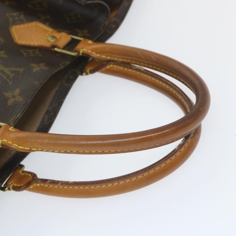 Louis Vuitton Monogram Sac Plat Hand Bag M51140  56866 - Image 7