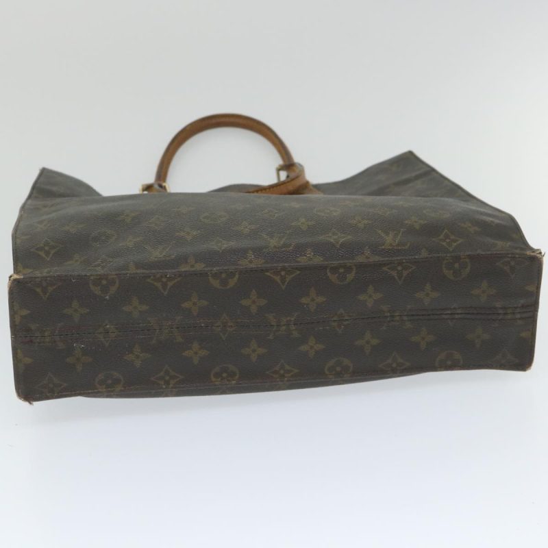 Louis Vuitton Monogram Sac Plat Hand Bag M51140  56978 - Image 5