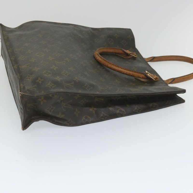 Louis Vuitton Monogram Sac Plat Hand Bag M51140  56978 - Image 3