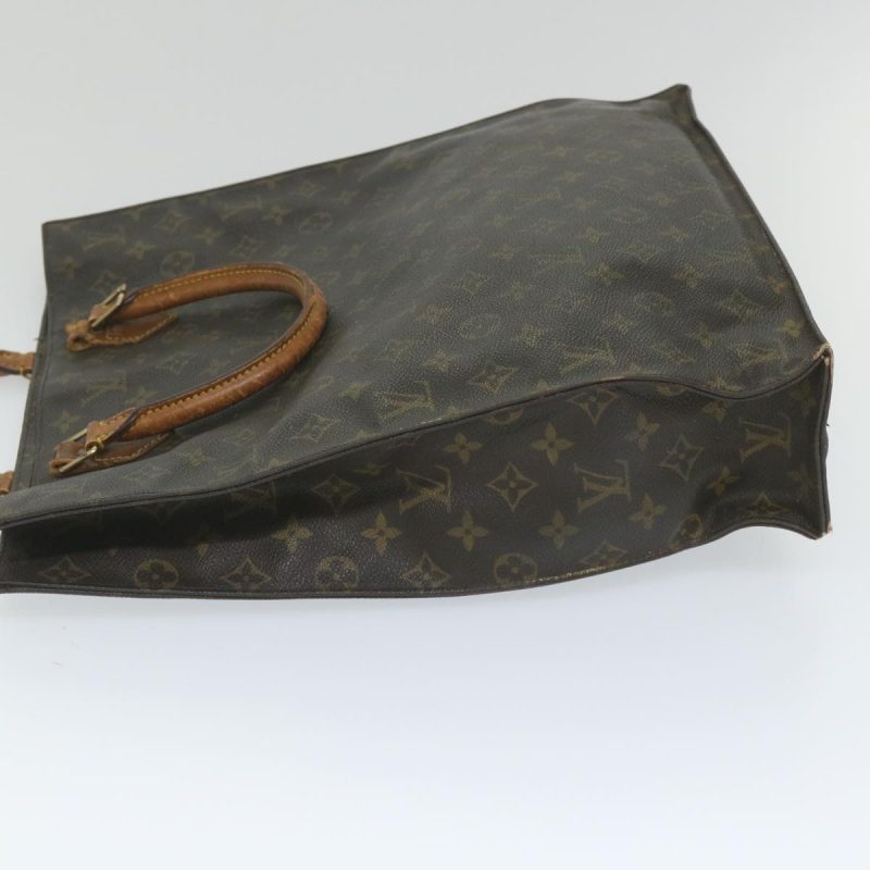 Louis Vuitton Monogram Sac Plat Hand Bag M51140  56978 - Image 4