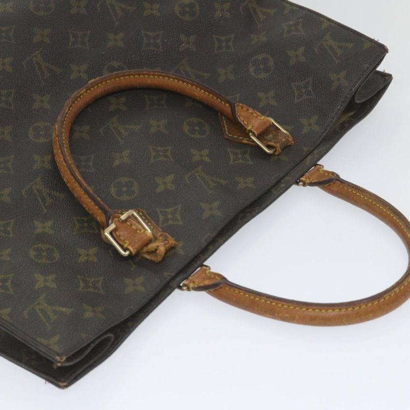 Louis Vuitton Monogram Sac Plat Hand Bag M51140  56978 - Image 6