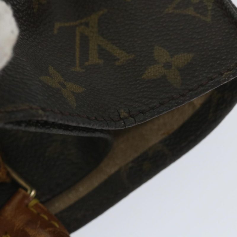 Louis Vuitton Monogram Sac Plat Hand Bag M51140  56978 - Image 7