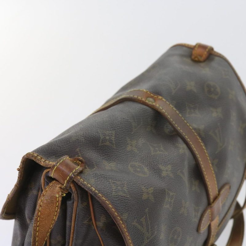 Louis Vuitton Monogram Saumur 30 Shoulder Bag M42256  57145 - Image 7