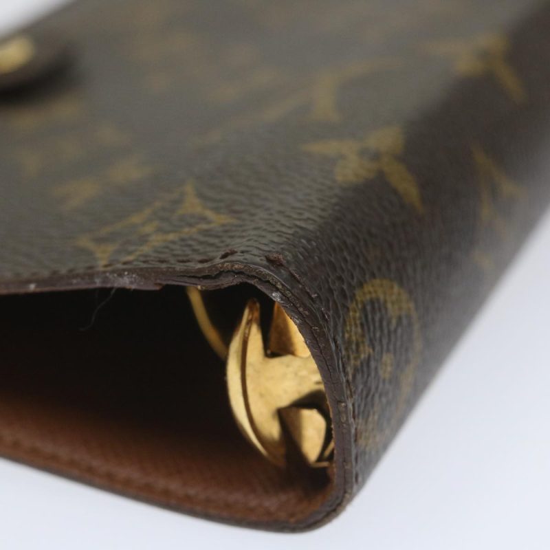 Louis Vuitton Monogram Agenda MM Day Planner Cover R20105  57560 - Image 7