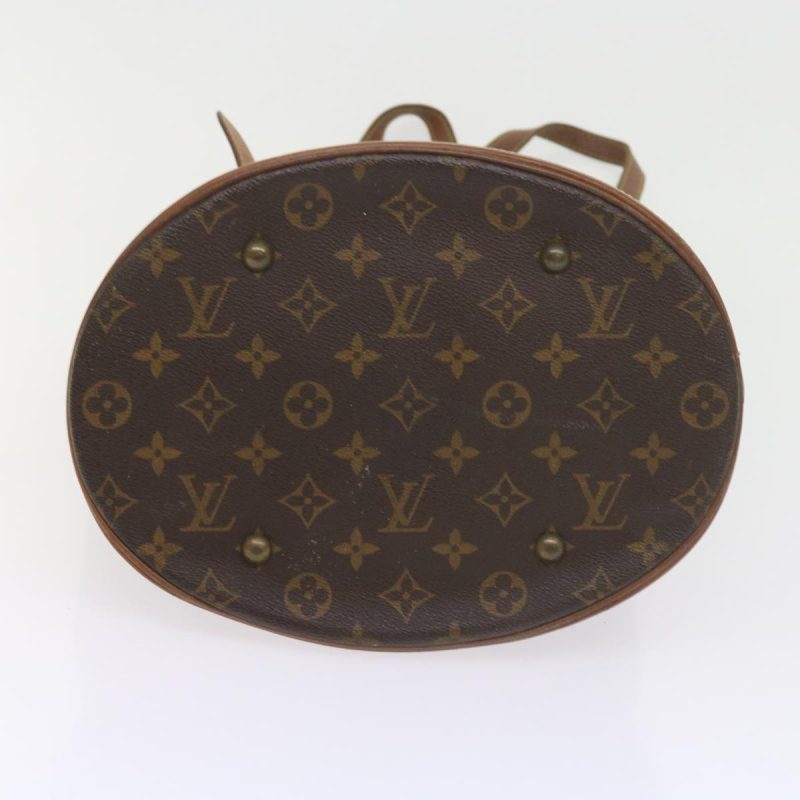 Louis Vuitton Monogram Bucket GM Shoulder Bag M42236  57585 - Image 6
