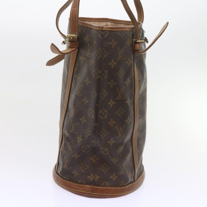Louis Vuitton Monogram Bucket GM Shoulder Bag M42236  57585 - Image 4