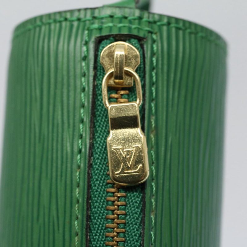 Louis Vuitton Epi Soufflot Pouch Green  57886 - Image 9