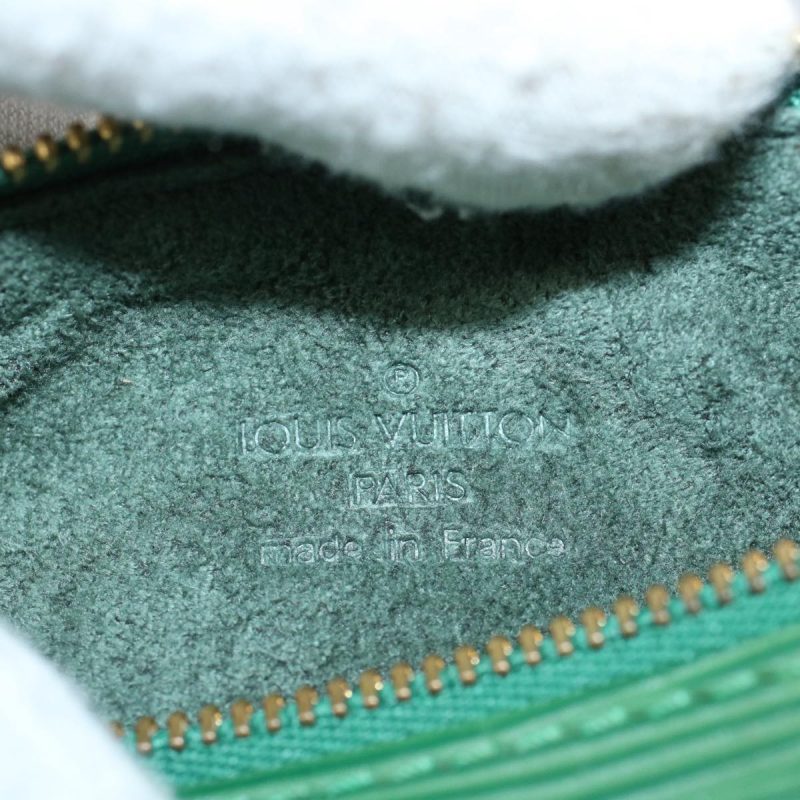 Louis Vuitton Epi Soufflot Pouch Green  57886 - Image 10