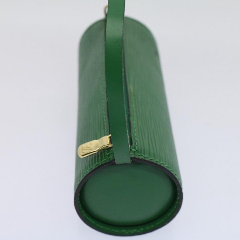 Louis Vuitton Epi Soufflot Pouch Green  57886 - Image 3