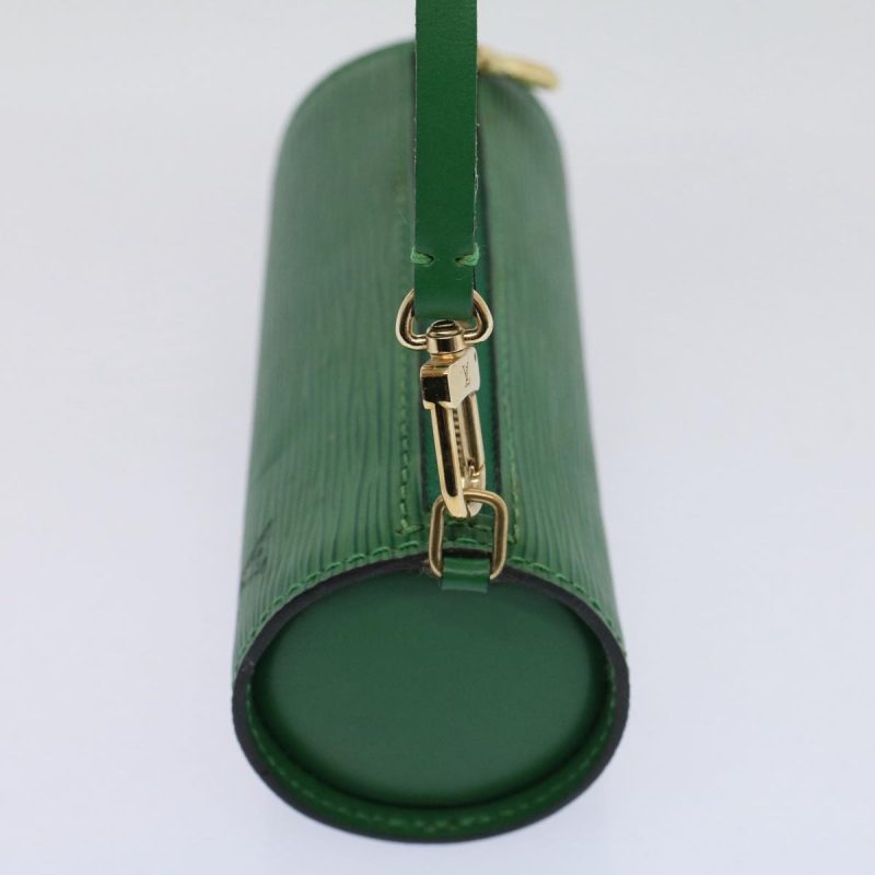 Louis Vuitton Epi Soufflot Pouch Green  57886 - Image 4
