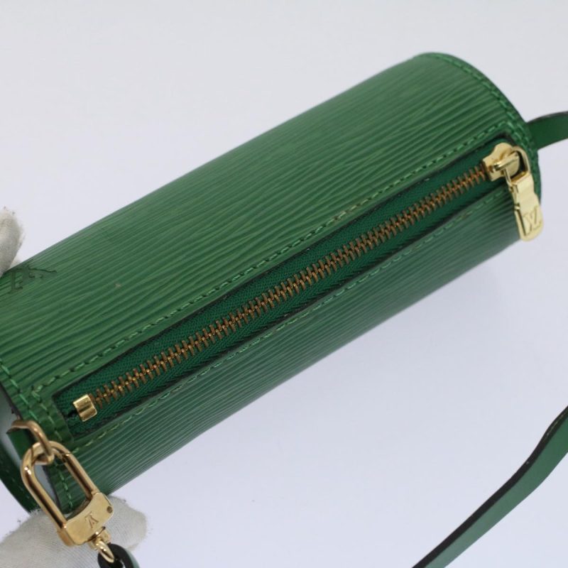 Louis Vuitton Epi Soufflot Pouch Green  57886 - Image 6
