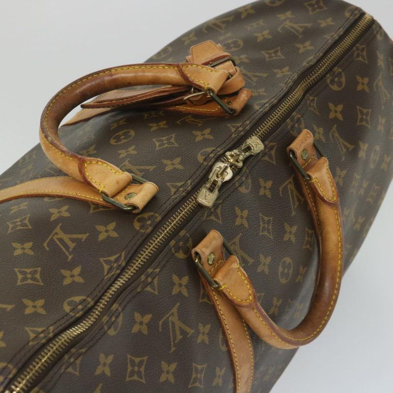 Louis Vuitton Monogram Keepall Bandouliere 50 Boston Bag M41416  57961 - Image 6