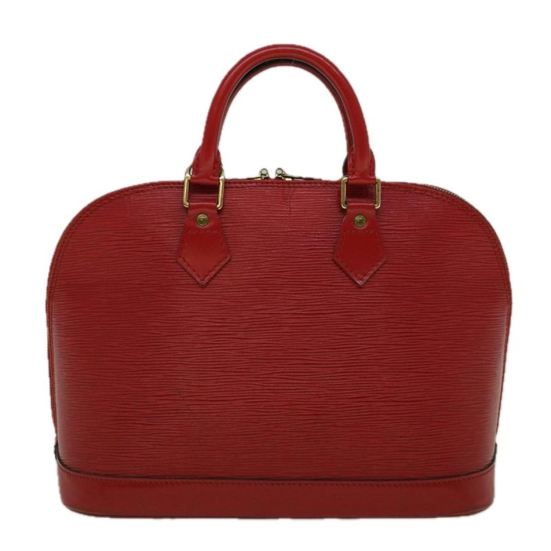 Louis Vuitton Epi Alma Hand Bag Castilian Red M52147  58222 - Image 2