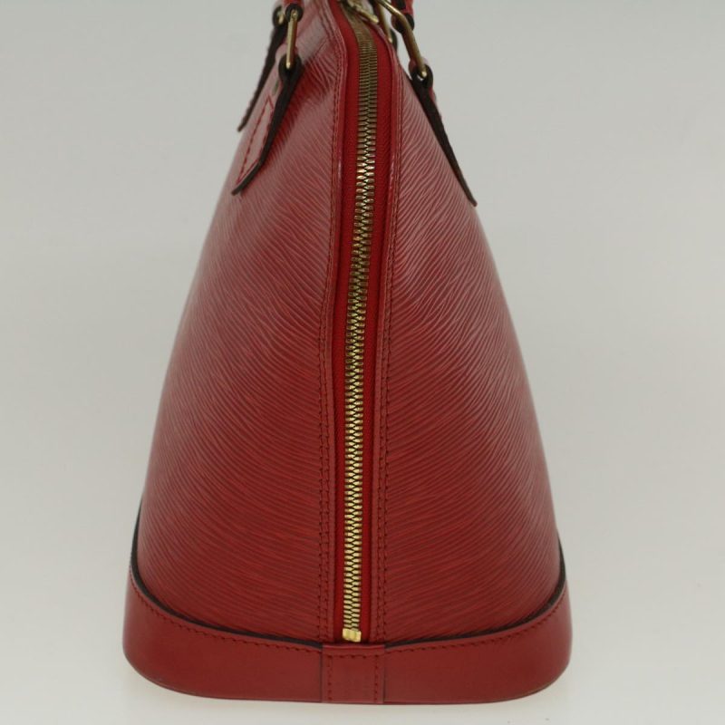 Louis Vuitton Epi Alma Hand Bag Castilian Red M52147  58222 - Image 3
