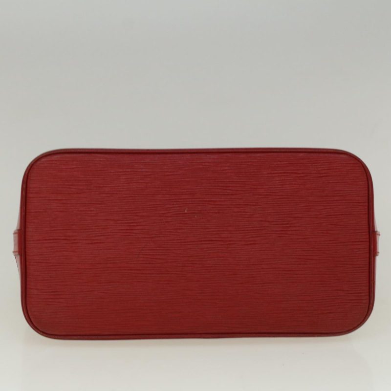 Louis Vuitton Epi Alma Hand Bag Castilian Red M52147  58222 - Image 5