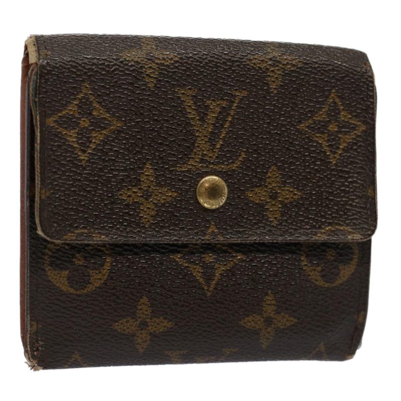Louis Vuitton Monogram Portefeuille Elise Wallet M61654  58352