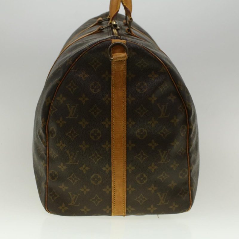 Louis Vuitton Monogram Keepall Bandouliere 60 Boston Bag M41412  58390 - Image 4