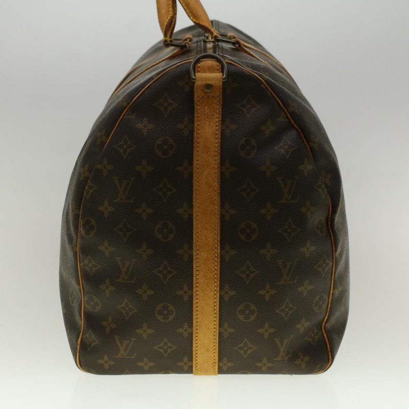Louis Vuitton Monogram Keepall Bandouliere 60 Boston Bag M41412  58390 - Image 5