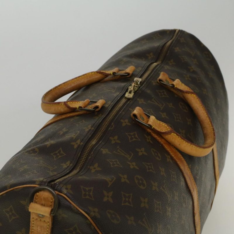 Louis Vuitton Monogram Keepall Bandouliere 60 Boston Bag M41412  58390 - Image 6